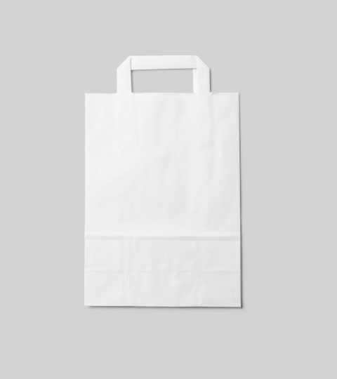 White Lunch Bag